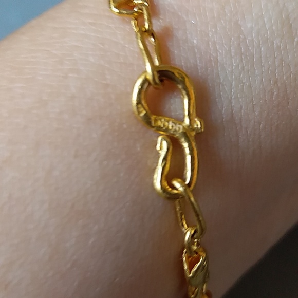 Beautiful 24k solid gold bracelet 11.1 grams - Picture 6 of 8